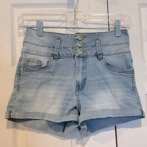 🌹🌹🌹 IBIZA Push Up Light Blue Denim Shorts - Size 3